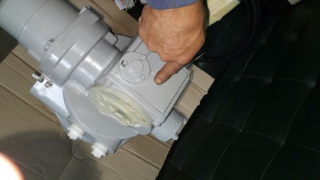 Atuador Coester em manutençao